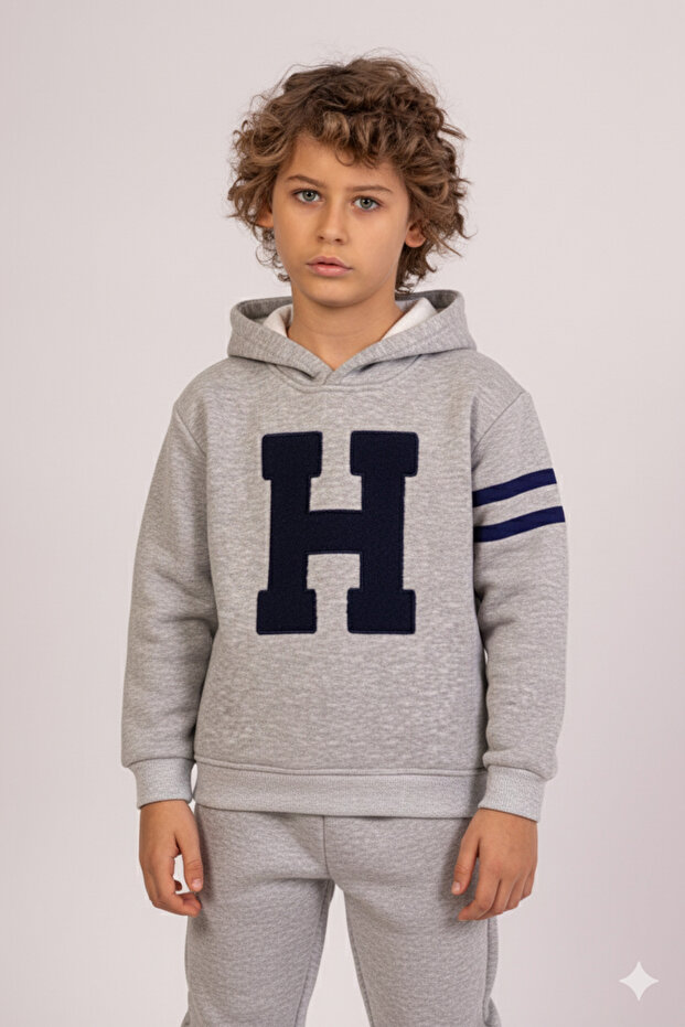 Boy's Hooded Tracksuit Suit