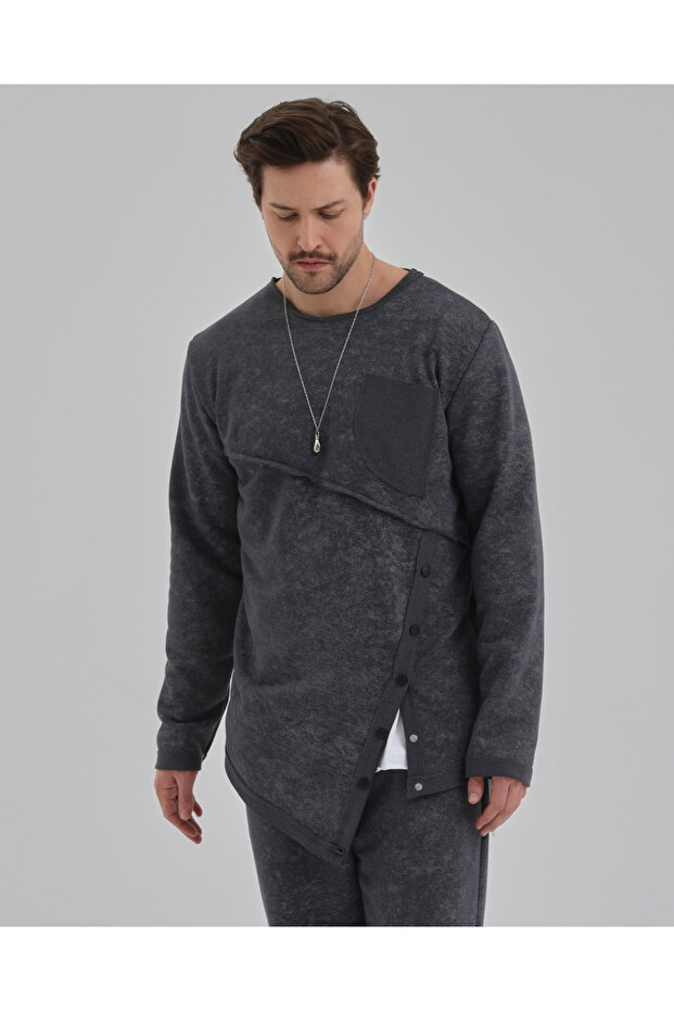 طقم فاكير كول 2 بخيطين وأزرار بتصميم فضفاض - 6