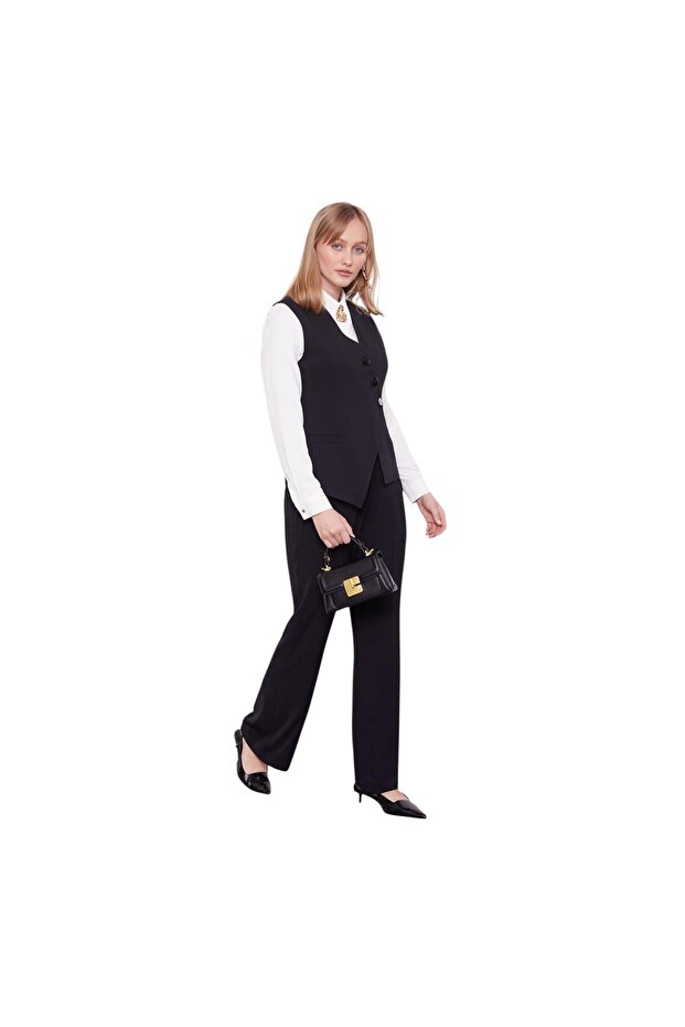 مجموعة سترة بأزرار متقاطعة - 1