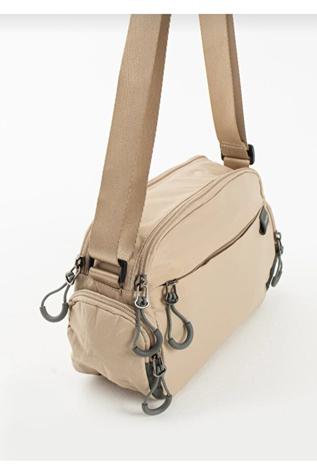 Geantă de umăr - Cremă - Articol indisponibil - 4