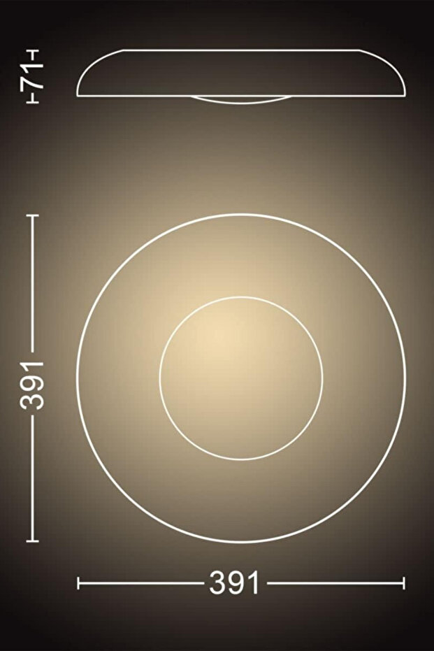 Hue White Amb. LED Tavan Lambası - 2