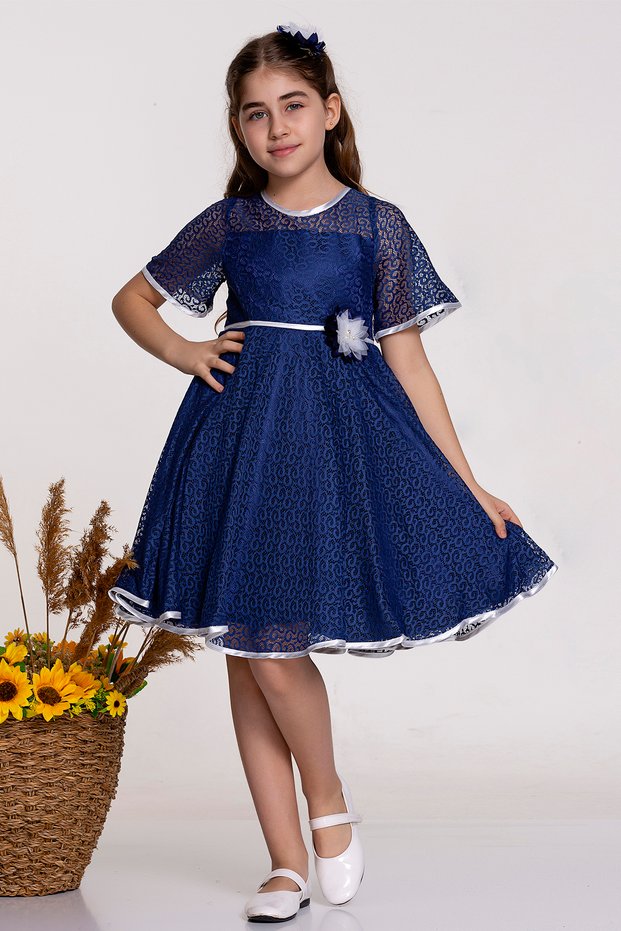 GIRL'S LACE DRESS