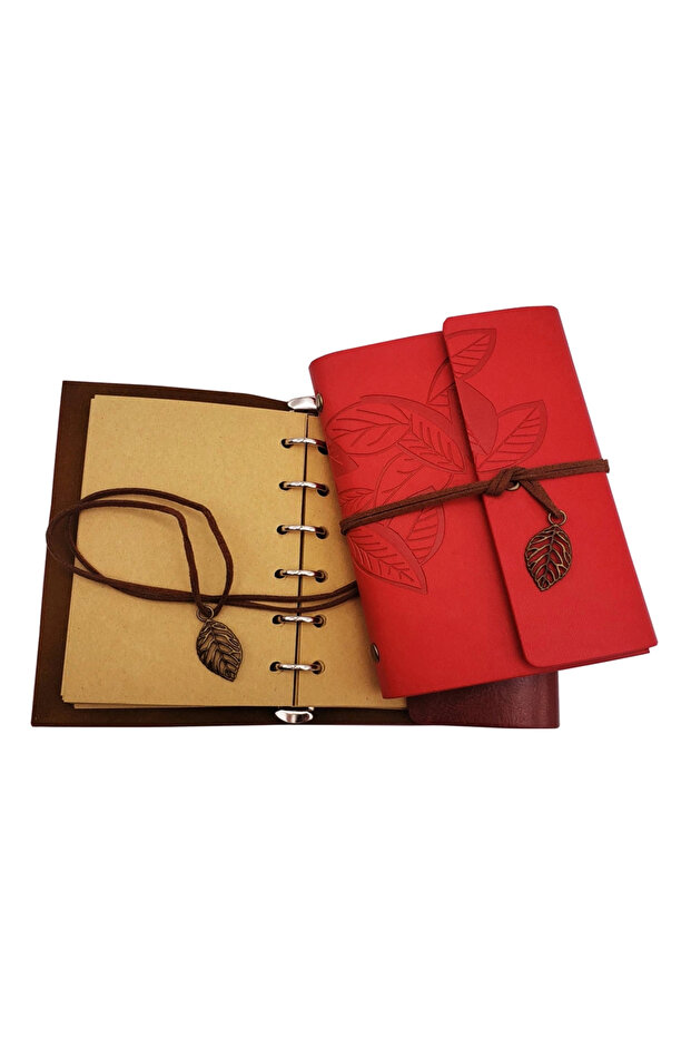 Small Size Retro Leather Notebook - 1