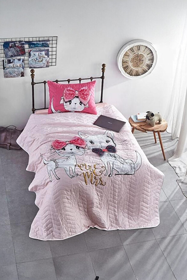 PISY SINGLE BEDSPREAD SET