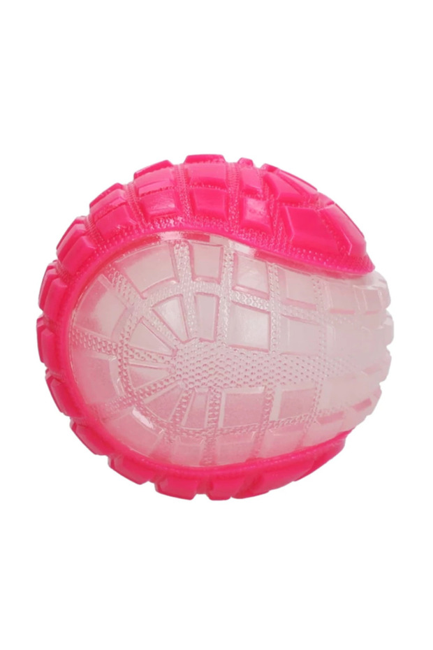 Pink And White Tougher Toy S (‚åÄ5cm)