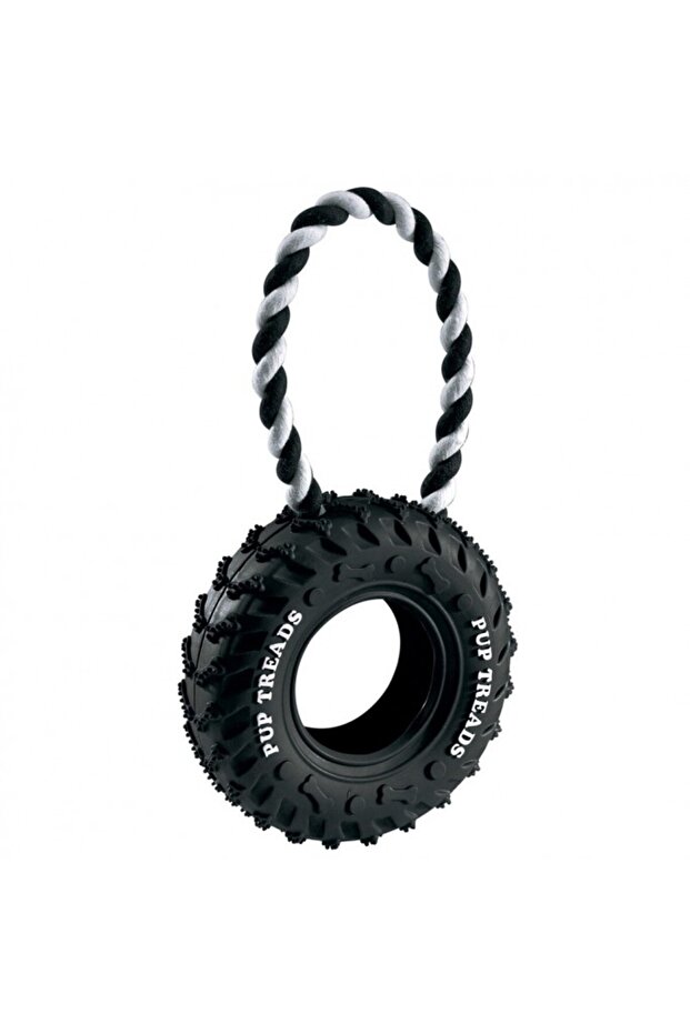 PA 6430 Rubber Bone Tire With Hanger[Dimension - 10.5 x 4.2 x 23.5cm]