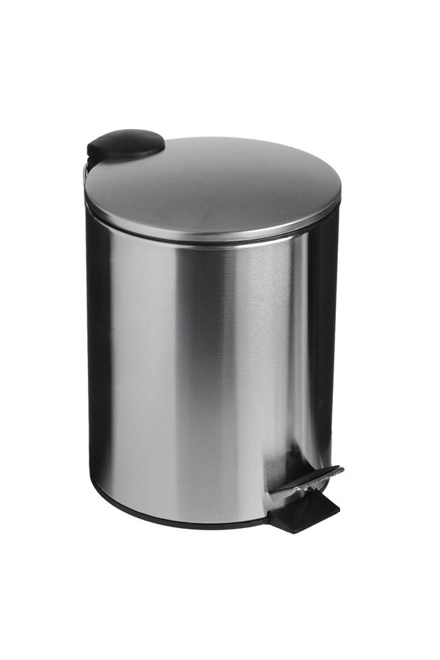 Trash Can - Silver-colored - 12 L