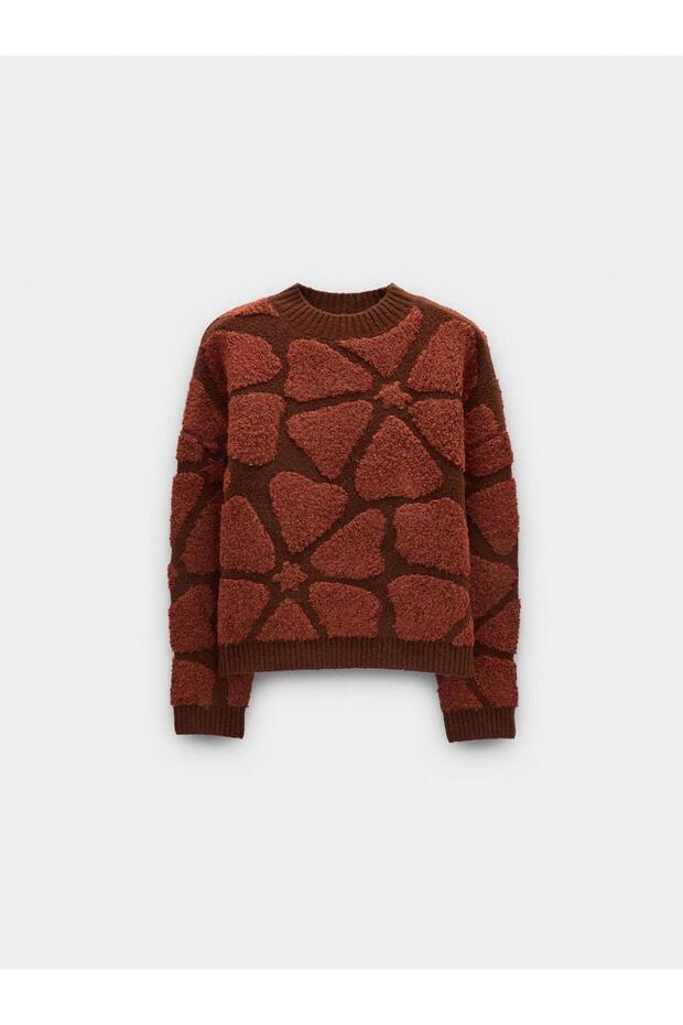 Jakarlı Örme Kazak - 5