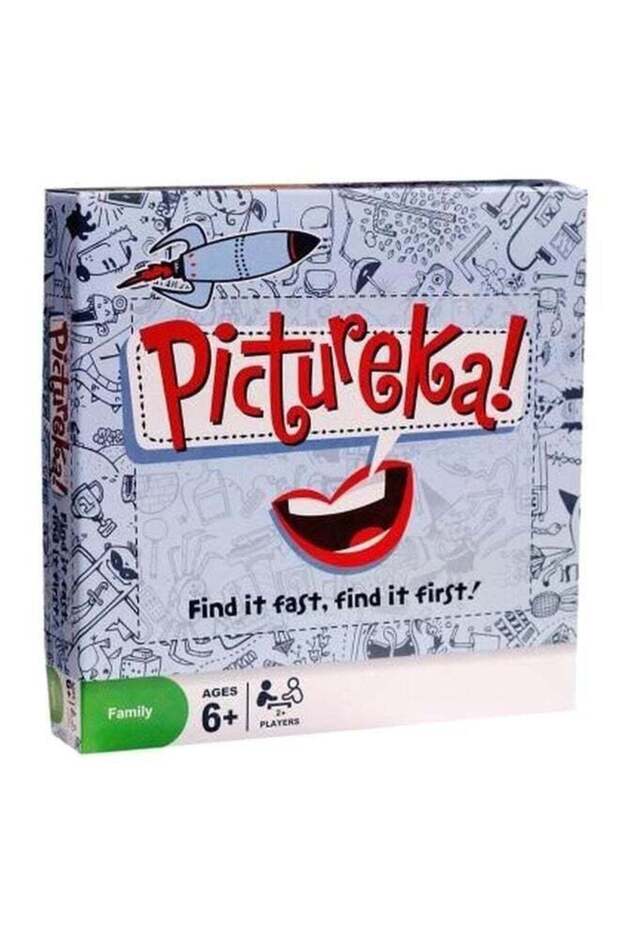 Pictureka Board Game – Fast-Paced Family Puzzle Game for Kids Ages 6+