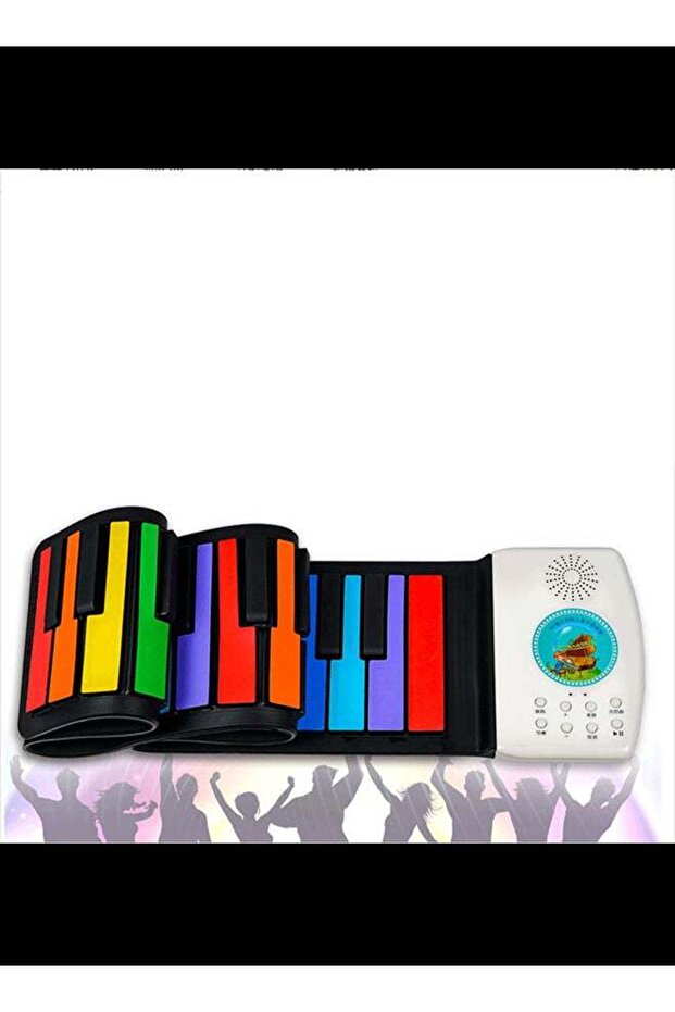 49-Key Digital Music Electronic Keyboard, 80cm Portable for Beginners