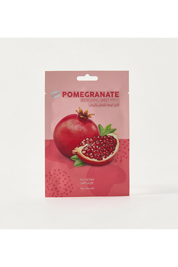 Pomegranate Refreshing Sheet Mask - 25 gms
