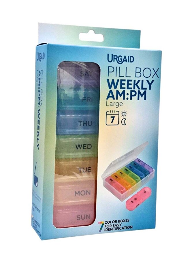 Pill Box Twice Daily For Week Multi Box