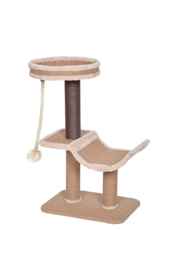 Trend Basil Cat Scratching Tree Brown 42x32x69cm