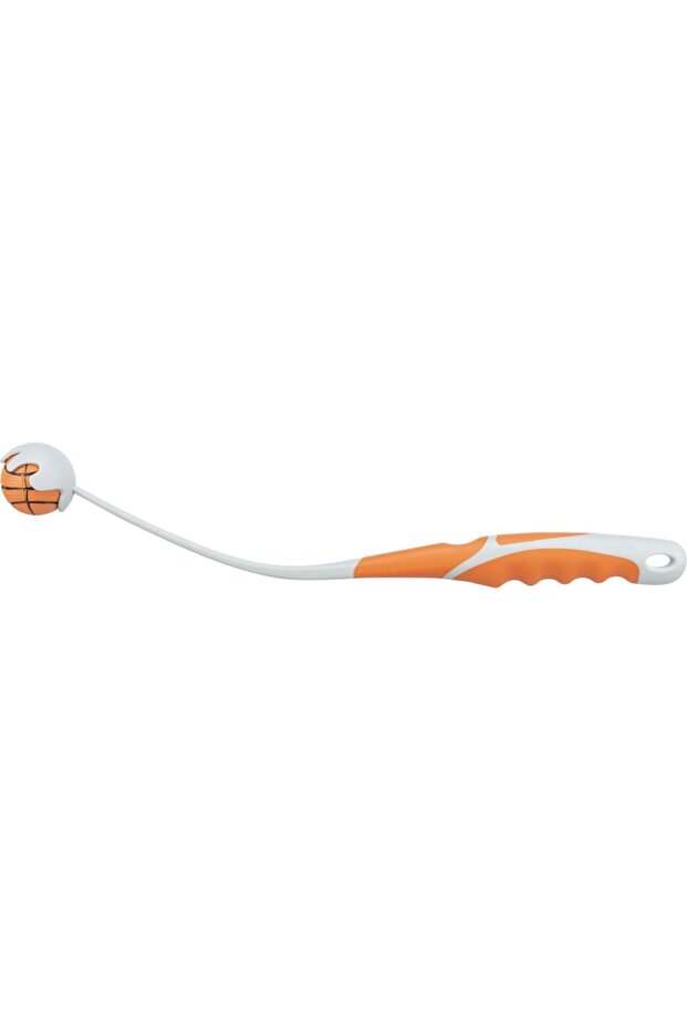 Ball Catapult With Rubber Handle Dog Toy Grey - 40cm