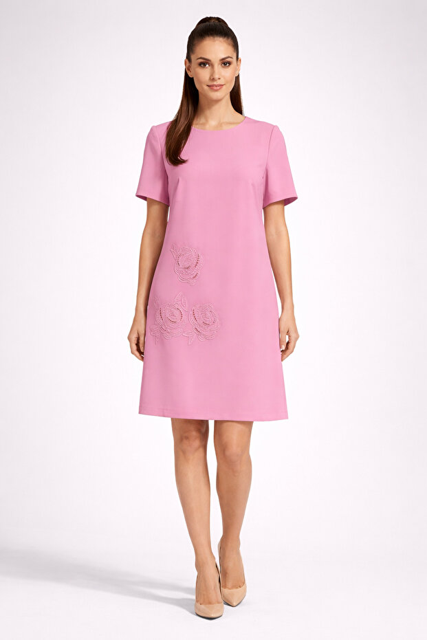 Nakışlı Elbise 4048 - 1