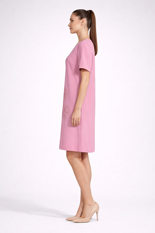 Nakışlı Elbise 4048 - 4