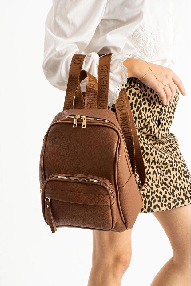 Sane Multi-Pocket Soft Textured Women's Backpack Bp-4865S