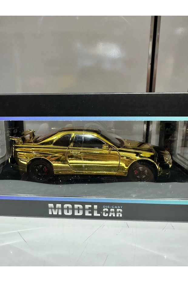 Nissan Skyline Gtr R34 Fast and Furious Fast and Furious Model Diecast Metal Car 1.24 Scale