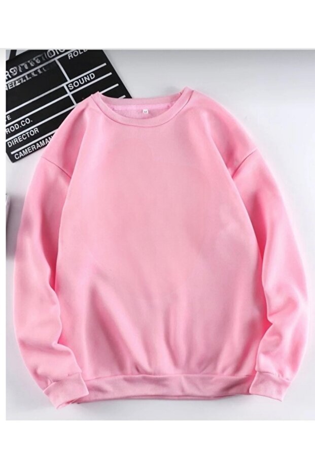 Baskısız Çocuk Sweatshirt