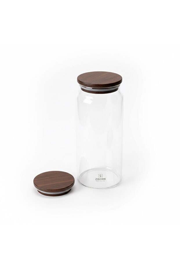 1000 ml Acacia Lid Jar