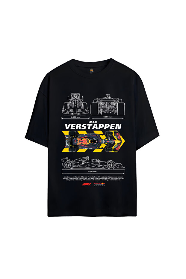 Max Verstappen Printed Oversize T-Shirt