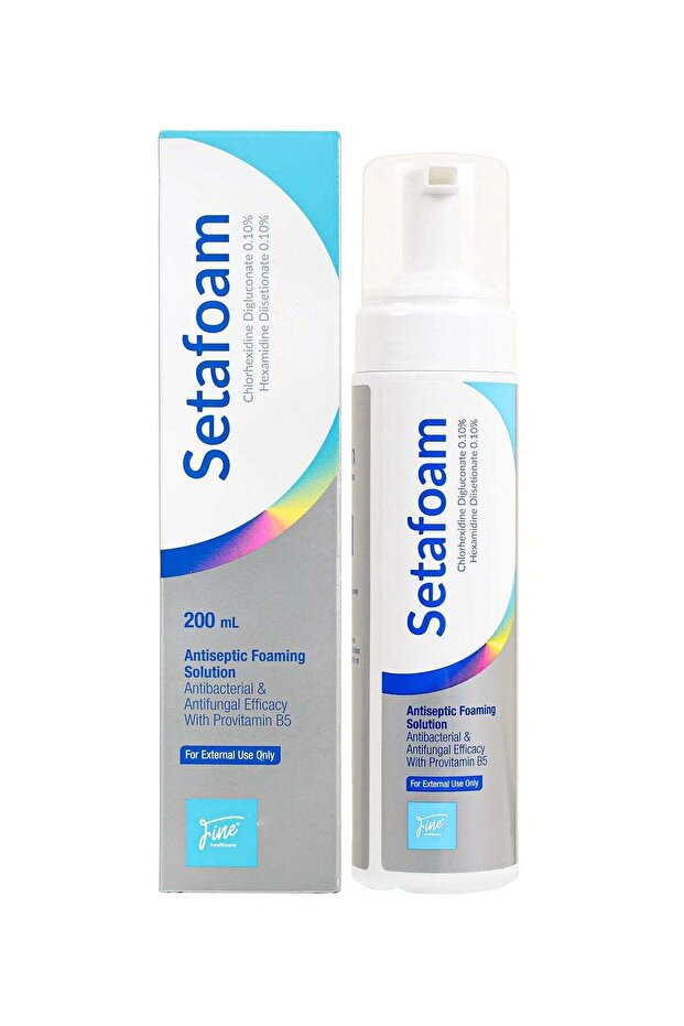 Fine Setafoam Antiseptic Foaming Solution 200 Ml