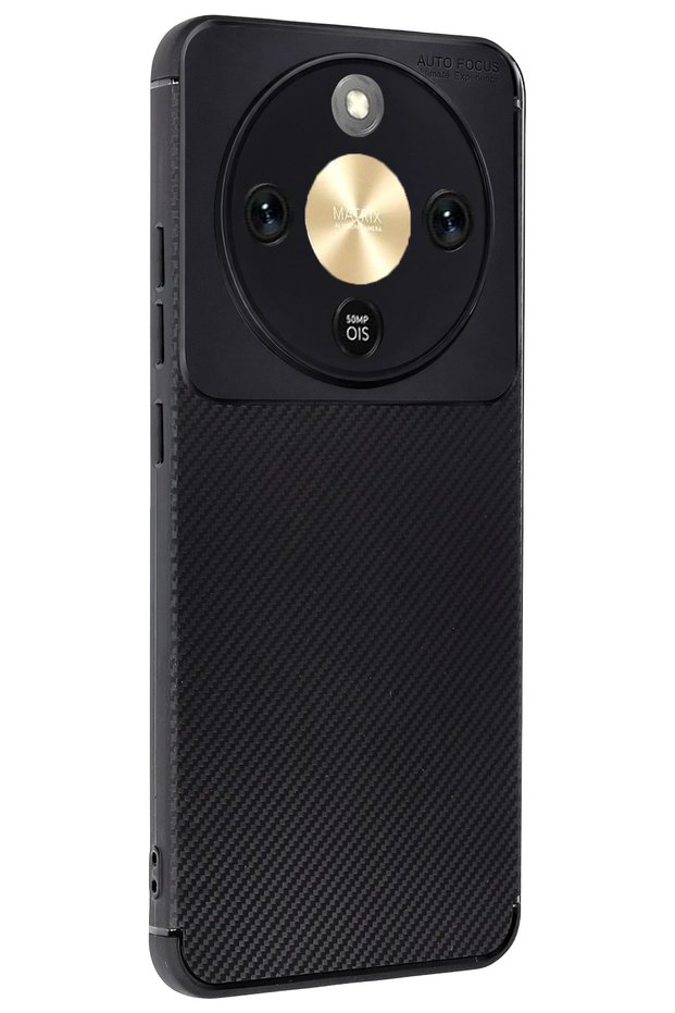 Mtxdpn Huawei Honor Magic 8 Lite Auto Focus Carbon Cover (170941) - Black