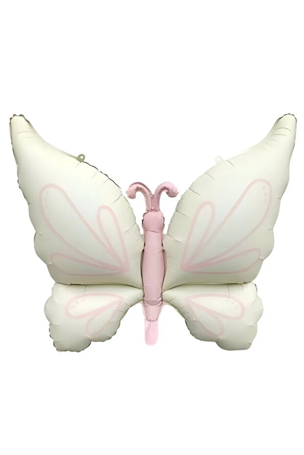 Retro Butterfly Foil Balloon 90 cm 1 Piece