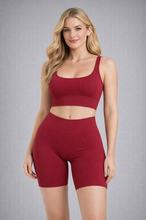 Women's Seamless Cycling Tights High Waist, Shaping / Sculpting , Stretch Fabric