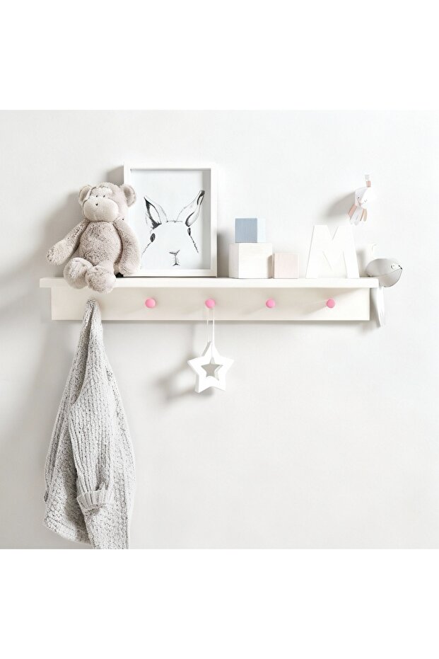 70 cm Mdf'Lam Montessori Shelf&Bookcase Pink