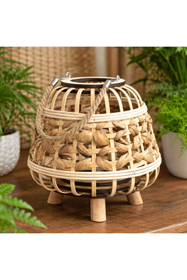 فانوس خيزران LAILAK فانوس من الخيزران - 1