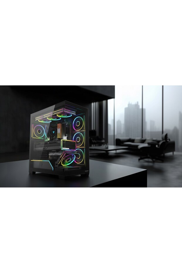 VOLCANO STELLAR PLUS MIDI CASE ΜΑΥΡΟ - 2