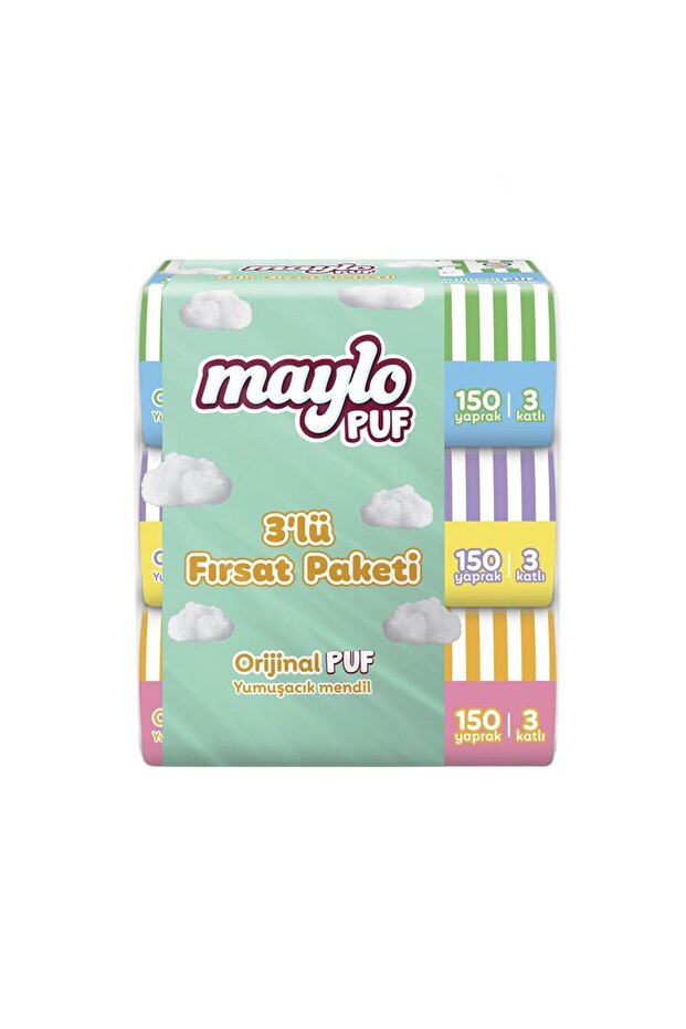 Mendil Puf 3x150'Li - 1