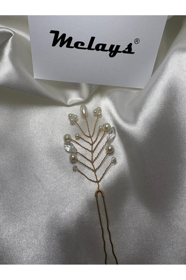 Bridal Hairpin Pearl Crystal Stone Hairpin Hairpin Wedding Henna Engagement Wedding Bridal Hairpin Bun Hairpin
