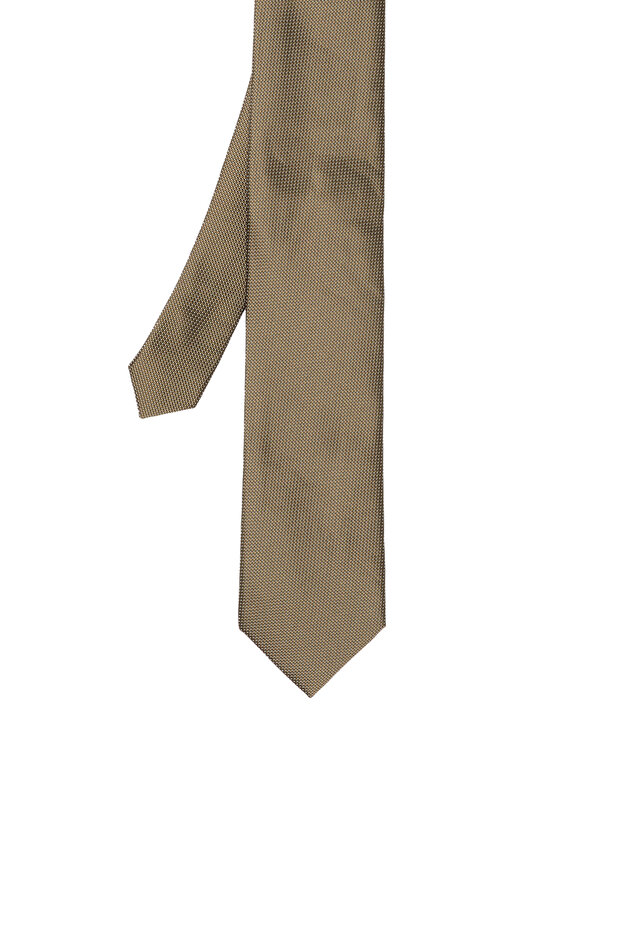 Bej Desenli Kravat - 1