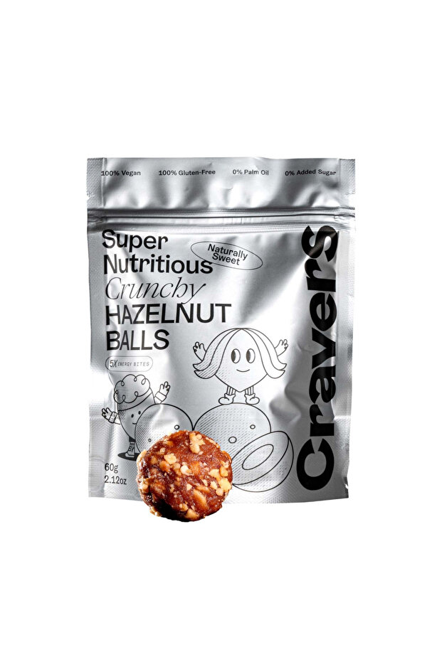 Crunchy Hazelnut Balls - 60 gms