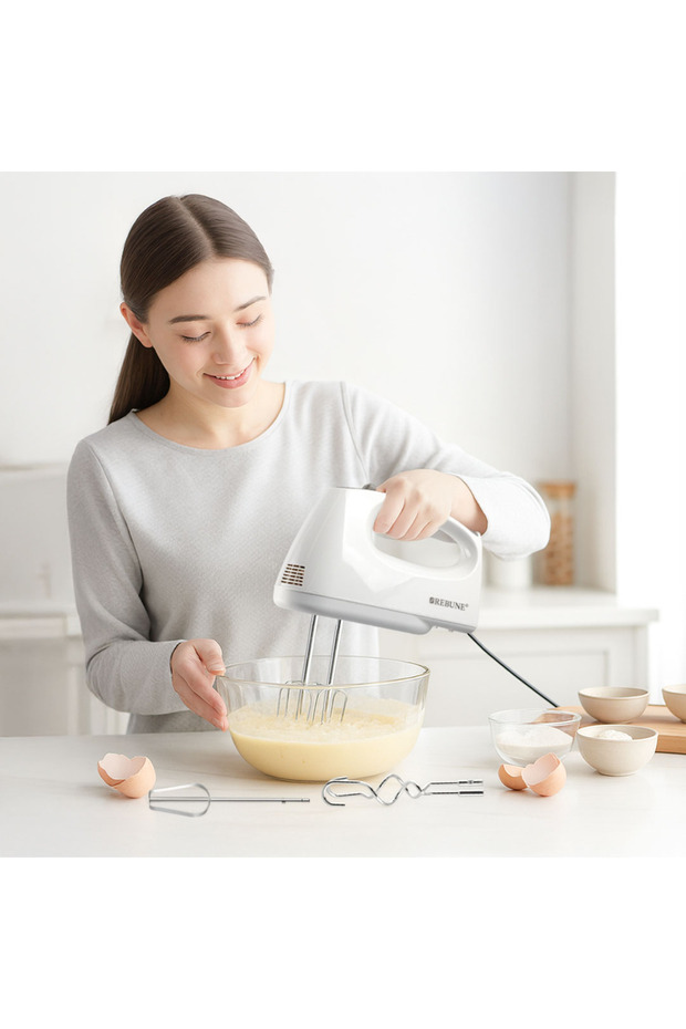 مضرب بيض كهربائي بقوة 200 واط - 5