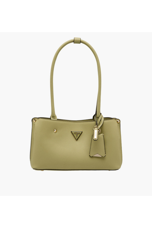 Meridian Textured Shoulder Bag with Double Handle