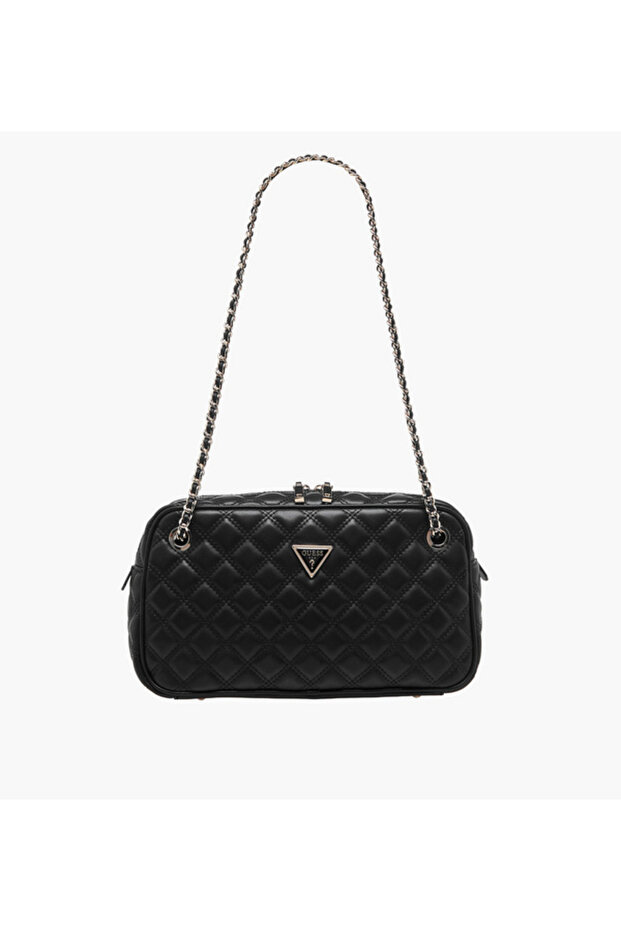 GIULLY II Quilted Shoulder Bag with Chain Strap