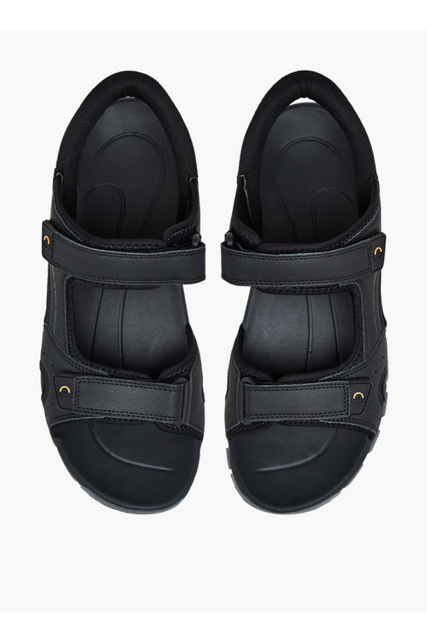 Men Hook & Loop Comfort Sandals
