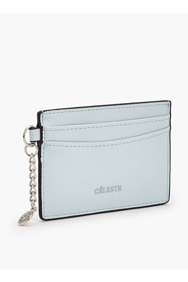 Solid Card Holder with Charm - 2