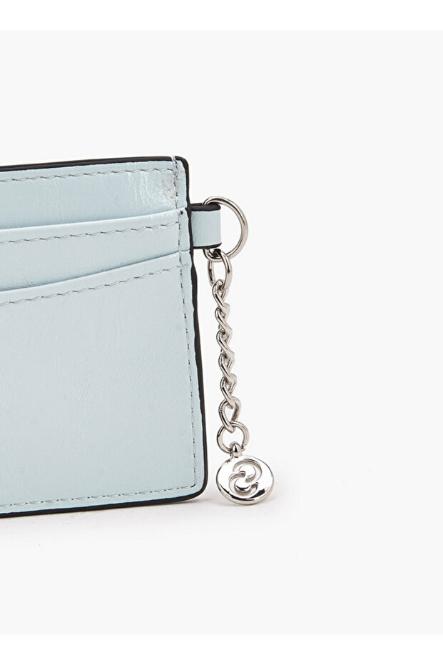 Solid Card Holder with Charm - 4