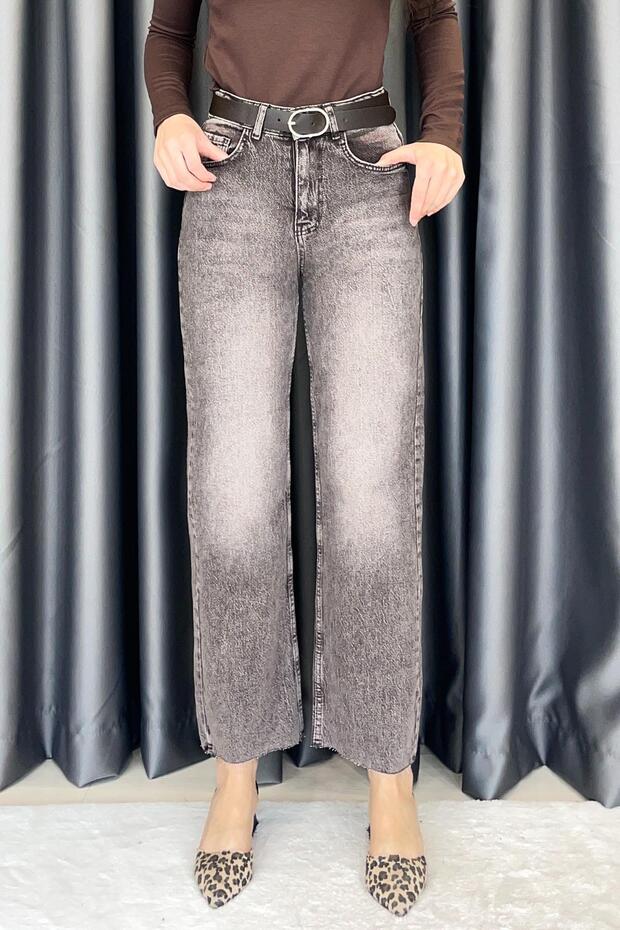 Noa Noa Belted Laser Cut Straight Fit Jeans - Milky Brown Milky Brown