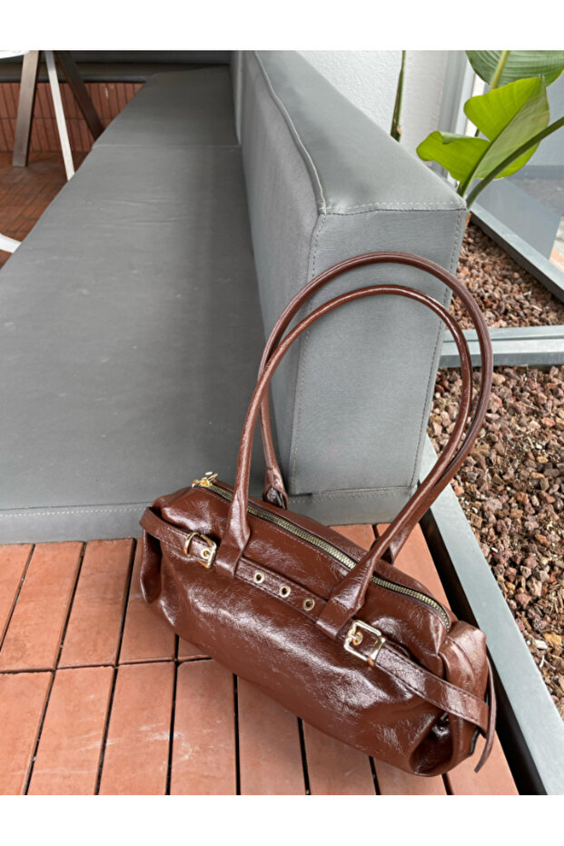Mery Baget Large Size Bag Dimensions 33cm X 21cm Brown
