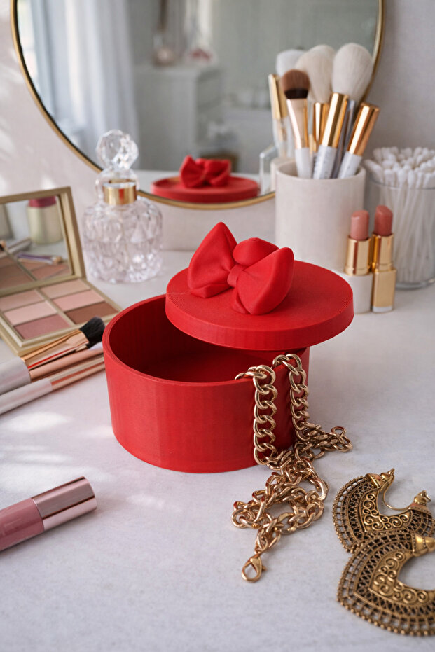 Mini Bow Design Jewelry Organizer Box – Bow Jewelry Organizer