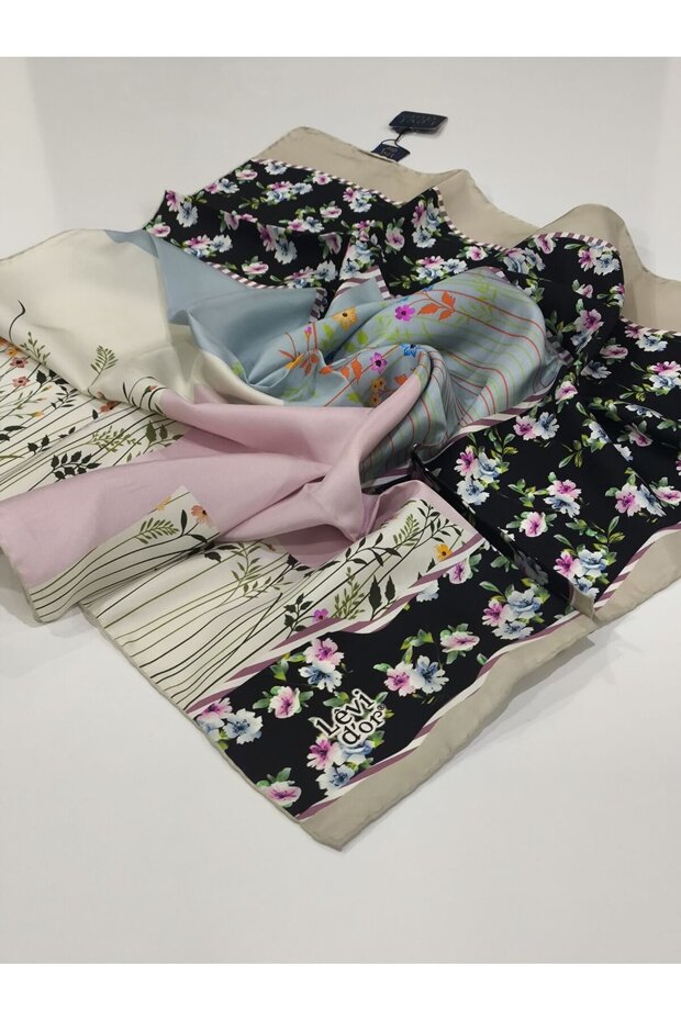 TİVİL İPEK EŞARP 0507-4 - 3