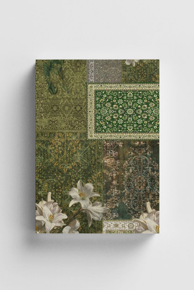 Ethnic Collage Series 5 Ruh-I Revan Bullet Journal A5 Dotted Notebook