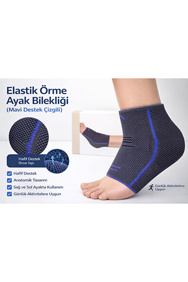 Elastik Örme Ayak Bileklik - 2