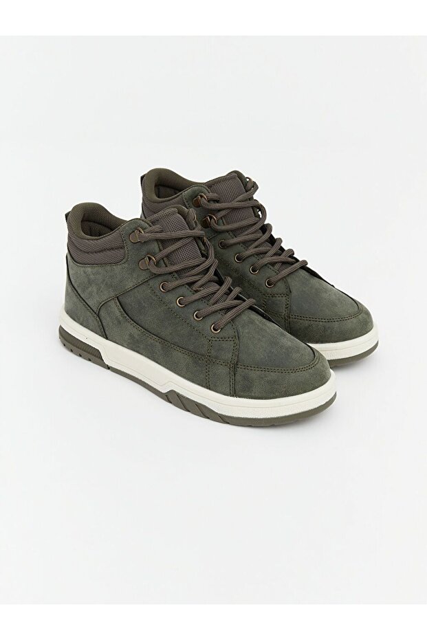 Lace-Up Ankle Sneakers for Boys
