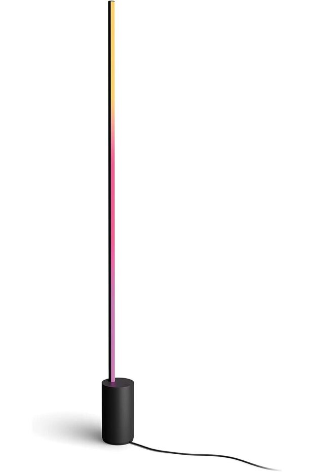 Hue Gradient Signe Akıllı Led Zemin Işığı, Lambader, Siyah - 7